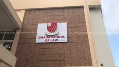 Photo of 84 students inducted into Kumasi campus of the Ghana School of Law