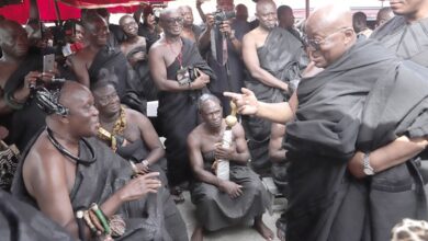 Photo of Daasebre, Nana Daani laid to rest: President Akufo-Addo, others pay respects