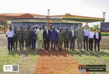 Photo of Defence minister cuts sod for construction of nine military projects