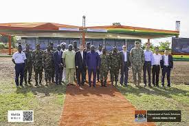 Photo of Defence minister cuts sod for construction of nine military projects