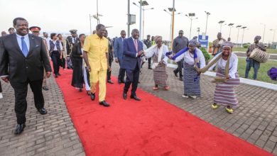 Photo of Kenyan President Ruto in Ghana for three-day state visit