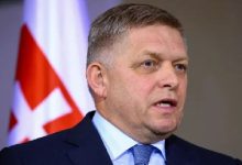Photo of Slovakian Prime Minister Robert Fico shot and wounded