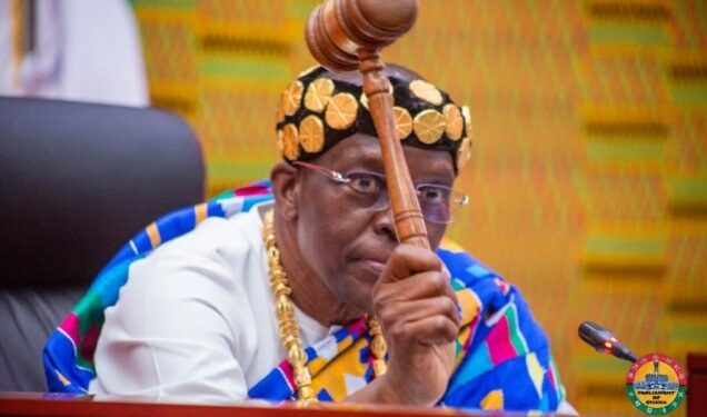 Bagbin lifts suspension of four MPs