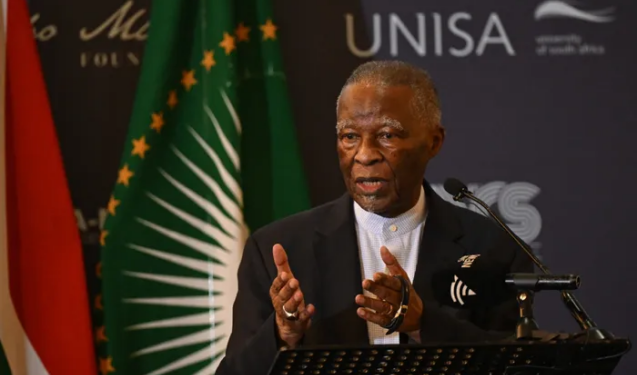 Thabo Mbeki Spiritfm Online Undocumented Africans didn’t cause our unemployment crisis – Mbeki on Xenophobia