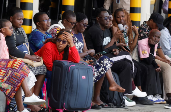 Kenya Airport Spiritfm Online Kenya airport staff strike delays thousands of passengers