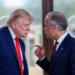 US President Donald Trump L Canadas Prime Minister Mark Carney R Spiritfm Online Trump says Canada wants ‘benefits’ of being US state after trade talks collapse
